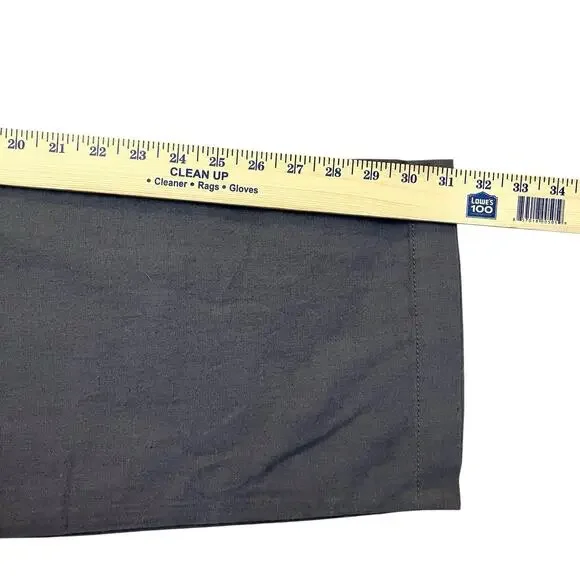 Onia Men’s Linen Blend Pants XL Straight Leg Gray Beach Boho Vacation Casual - Picture 8 of 10